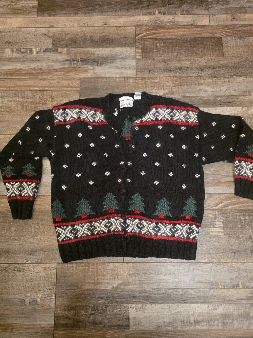 Croft & Barrow Medium Christmas Cardigan